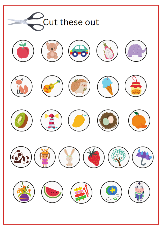Circle the Fruits Worksheet